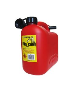 Petrol Can And Spout 5L Leaded Red