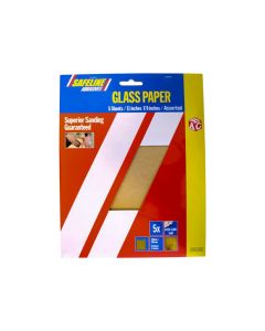Sand/Glass Paper Sheets Assorted Grade (5)