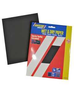 Sandpaper Sheets Wet & Dry Medium (5 Pack)