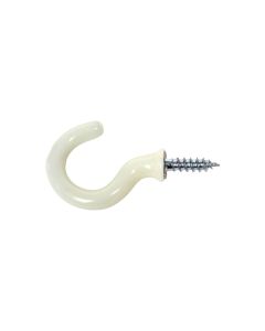 Phoenix Cup Hook - 1.25inch / White (Pack 4)