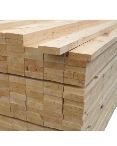 50 x 36mm White Deal Rough Timber