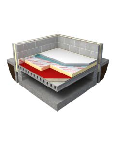 50mm Polyiso Underfloor Insulation (Sheet) 2.4m x 1.2m