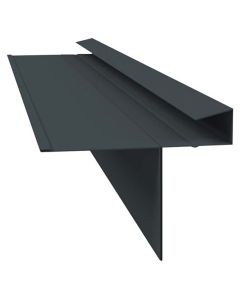 Aluminium Slate Trim No.2 3050mm - Black