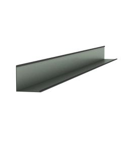 Aluminium Slate Trim No.4 Small Ridge 3050mm - Blue/Black