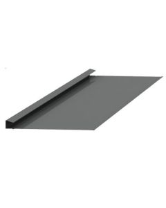 Aluminium Slate Valley Trim No.7 3050mm - Black