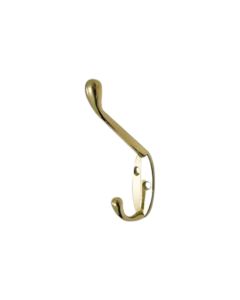 Hat and Coat Hook - Brass