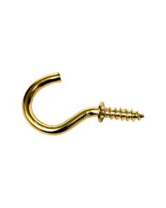 Cup Hook - 31.75 mm / Brass