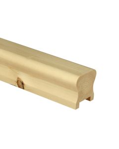 Burbidge Pine Handrail 2400mm x 59mm x 59mm