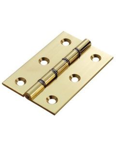 Butt Hinge (Pair) - 102 mm / Satin Brass