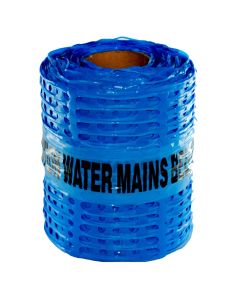 Caution Water Pipe Below Detectamesh Tape  200mm x 100m - Blue