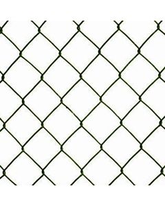 PVC Coated Chainlink Fence - 25 m Roll x 1200 mm / Green