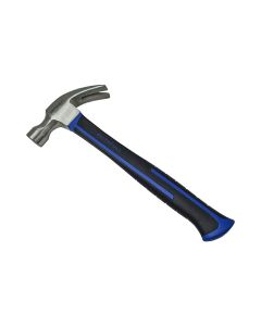 Faithfull Fibreglass Handled Claw Hammers - 454 g