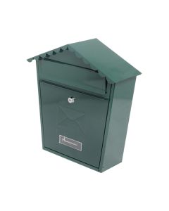 Classic Post Box Green (Wall Mounted)