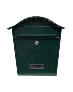 Traditional Post Box Green (Wall Mounted)