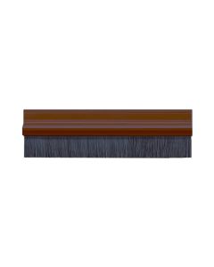 Exitex PVC Brush Strip - 914 mm / Brown