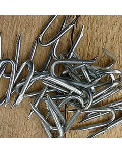 Galvanised Fence Staples 20mm - 1kg box