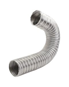 Flexi Vent Hose with Clip 100mm 1m Aluminium