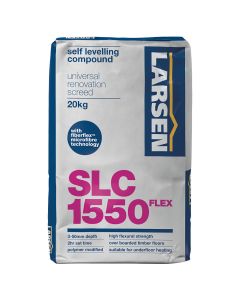 Larsen SLC 1550 High Build Flex Self Levelling Compound - 20 kg / Grey