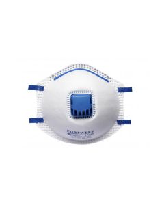 Portwest FFP2 Valved Respirator Mask - White