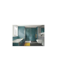 Image Ruby 800 Corner  Entry Chrome Shower Door (772-790)