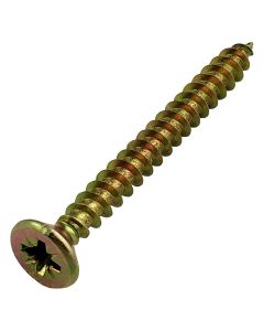 Olympic Chipboard Screw 4mm x 50mm 200pcs - Yellow