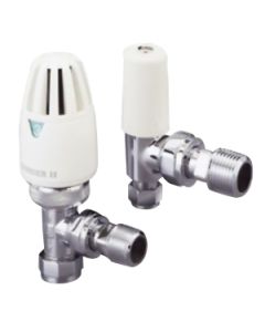 Pegler Thermostatic Radiator Valve & Lockshield