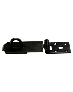 Hasp & Staple 150mm Heavy Duty  Black