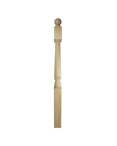 Burbidge Pine Half Newel Post 90mm x 1341mm