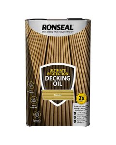 Ronseal Ultimate Protection Decking Oil - 5 L / Natural