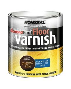 Ronseal Diamond Coat Hard Floor Varnish - 2.50 L / Satin