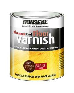 Ronseal Diamond Coat Hard Floor Varnish - 2.50 L / Gloss