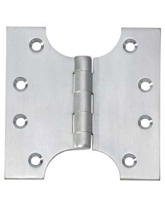 Parliament Hinge 100mmx100mm Satin Chrome (pair)