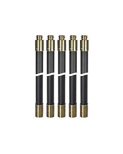 Sewer Clearing Rod Set 900mm 5pcs