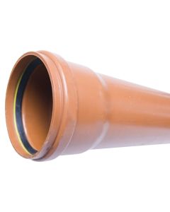 Socketed Sewer Pipe SN4 160mm x 6m EN 13476 