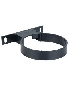 Black Soil Pipe Bracket - 110mm 