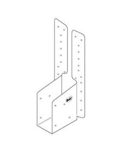 Bat Metalwork Galvanized Girder Truss Shoe - 44 mm