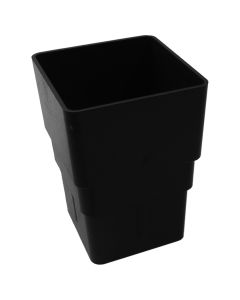 Freeflow Square Downpipe Socket - Black