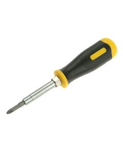 Stanley 6 Way Carded Screwdriver