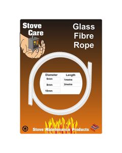 Stove Care Glass Fibre Rope - 6 mm x 2 m