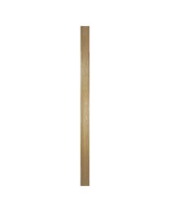 Burbidge White Oak Stop Chamfered Newel Post 90mm x 1500mm