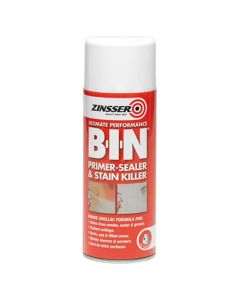 Zinsser B.I.N Primer and Sealer Stain Killer Aerosol - 400 ml