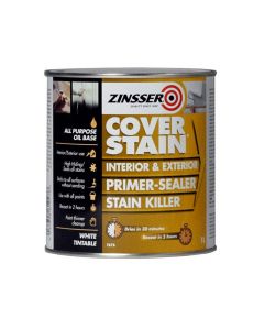 Zinsser Cover Stain Primer Sealer - 1 L / White