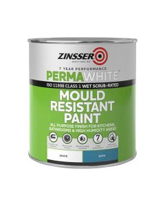 Zinsser Perma White Mould Resistant Interior Paint - 2.50 L / Satin