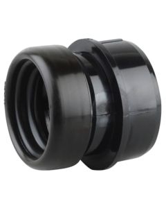 Soil Strap on Boss Adaptor incl Rubber Connector - 40mm (1 1/2 inch Insert)