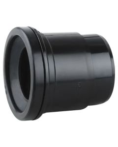 Soil Strap on Boss Adaptor incl Rubber Connector - 50mm (2 inch Insert)