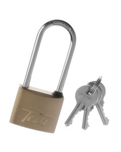 Tessi Long Shackle Solid Brass Padlock - 40 mm