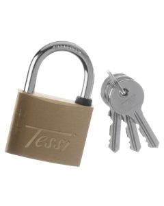 Tessi Solid Brass Padlock - 50 mm