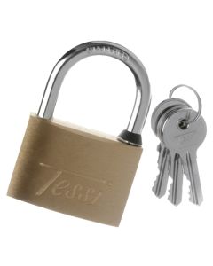 Tessi Solid Brass Padlock - 60 mm