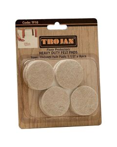 Trojan Heavy Duty Felt Pads - 38.10 mm / 8 pcs.