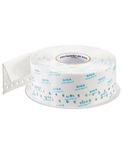 Siga Fentrim 20 Pre-Fold Interior Adhesive Tape - 100 mm x 25 m x 85/15 mm